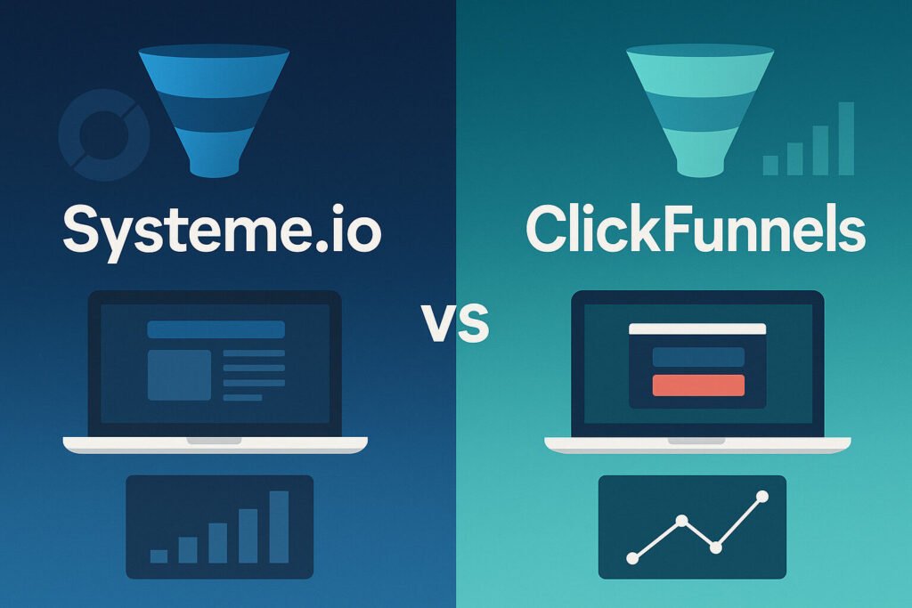 Systeme.io vs ClickFunnels comparison for entrepreneurs in 2026