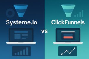Systeme.io vs ClickFunnels comparison for entrepreneurs in 2026
